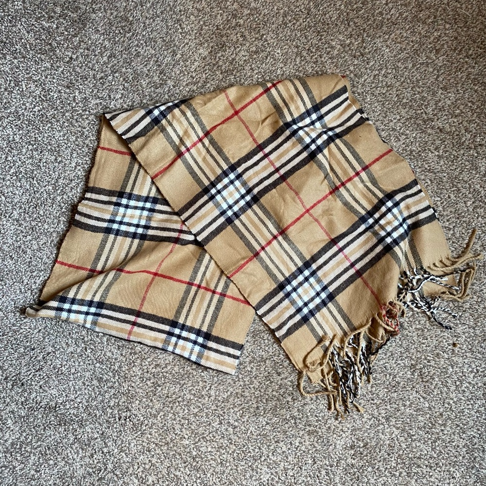 Plaid Scarf